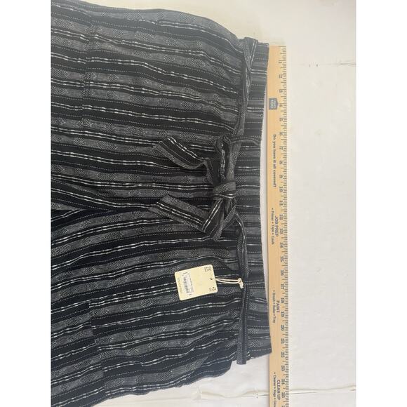 NWT a.n.a. Linen Blend Shorts Women Plus Size 2X High Waist Tie Beach Boho #5758 - Picture 10 of 14